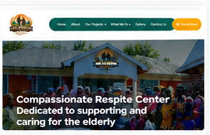 Lois Ambitho Foundation website screenshot